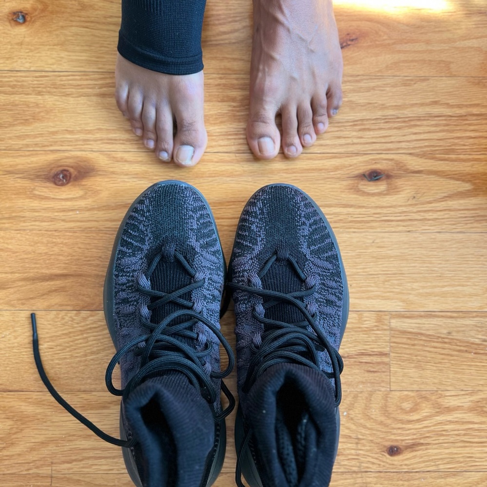 Yeezy Black Gray Sneakers